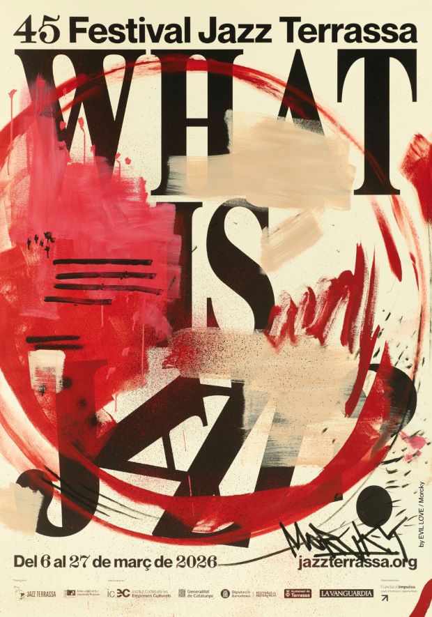 Un cartel improvisado y popular para el 45º Festival Jazz Terrassa